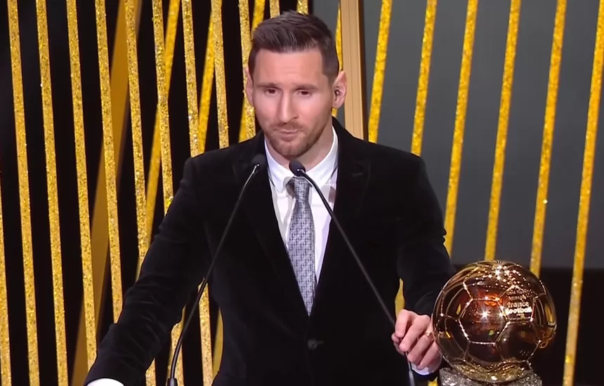 Leo Messi Złota Piłka