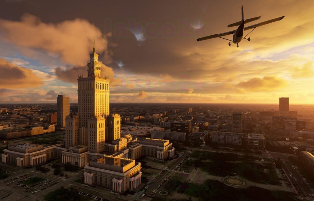 Pałac Kultury Microsoft Flight Simulator