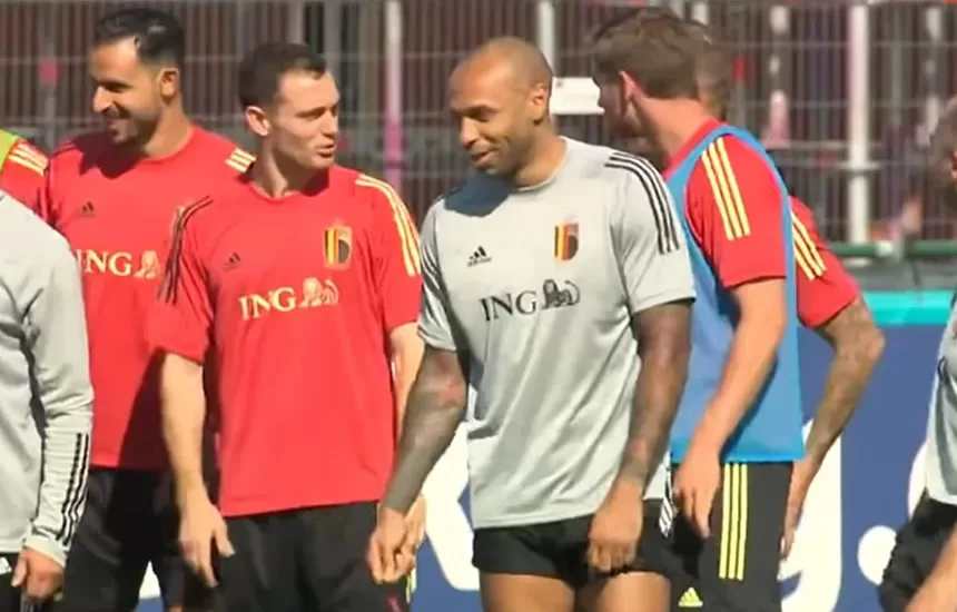Thierry Henry trener Belgii