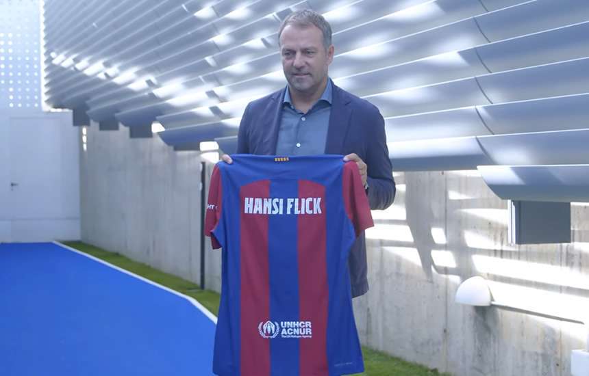 Hansi Flick FC Barcelona